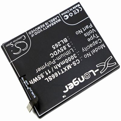 Motorola Kung-Fu Mobile SmartPhone Battery 3.85V 3000mAh Li-Poly MXT166SL