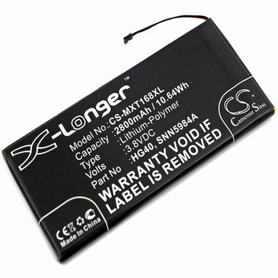 Motorola Moto G5 Plus Mobile SmartPhone Battery 3.8V 2800mAh Li-Poly MXT168XL