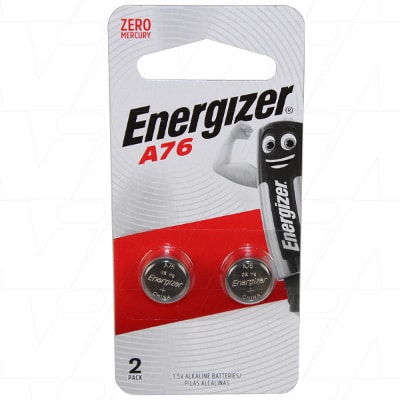 Energizer A76 Button Alkaline Battery 2Pack