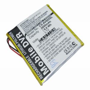 Archos AV605 20GB MP3 MP4 PMP Media Player Battery 3.7V 2600mAh Li-Polymer AV605SL