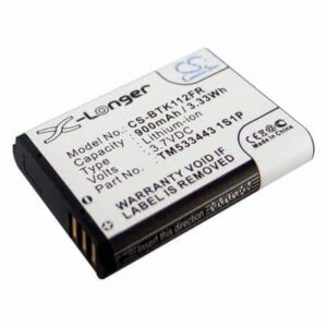 BLAUPUNKT BT Drive Free 111 Memory Back-up Battery 3.7V 900mAh Li-Ion BTK112FR