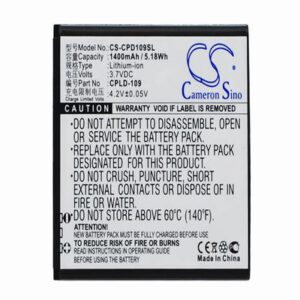 Coolpad 8070D Mobile Phone Battery 3.7V 1400mAh Li-ion CPD109SL