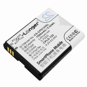 Coolpad 8017-T00 Mobile Phone Battery 3.7V 1500mAh Li-ion CPD125SL