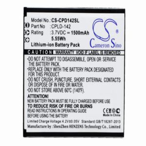 Coolpad 5313S Mobile Phone Battery 3.7V 1500mAh Li-ion CPD142SL