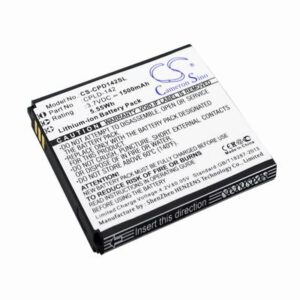 Coolpad 5313S Mobile Phone Battery 3.7V 1500mAh Li-ion CPD142SL