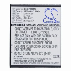 Coolpad 5952 Mobile Phone Battery 3.7V 1950mAh Li-ion CPD327SL