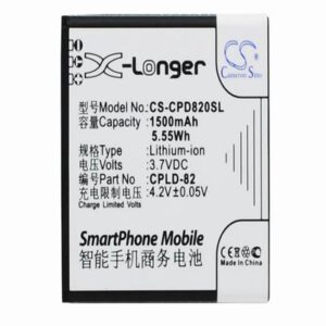 Coolpad 8026 Mobile Phone Battery 3.7V 1500mAh Li-ion CPD820SL
