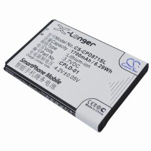 Coolpad 8710 Mobile Phone Battery 3.7V 1700mAh Li-ion CPD871SL