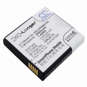 Coolpad 8870 Mobile Phone Battery 3.7V 2000mAh Li-ion CPN887XL