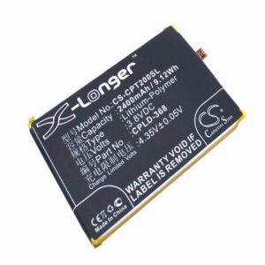 Coolpad Fengshang T2 Mobile Phone Battery 3.8V 2400mAh Li-Polymer CPT200SL