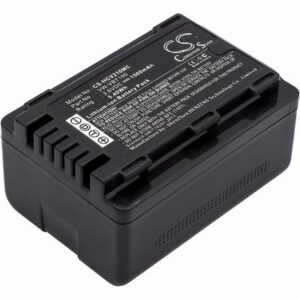 Panasonic HC-250EB Digital Camera Video Battery 3.6V 1500mAh Li-Ion HCV210MC