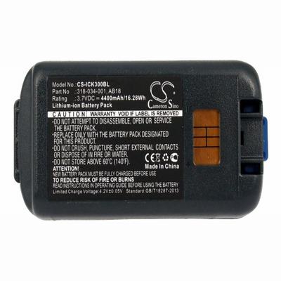 Intermec CK3 Barcode Data Terminal Battery 3.7V 4400mAh Li-Ion ICK300BL