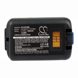 Intermec CK70 Barcode Data Terminal Battery 3.7V 4400mAh Li-Ion ICK700BL
