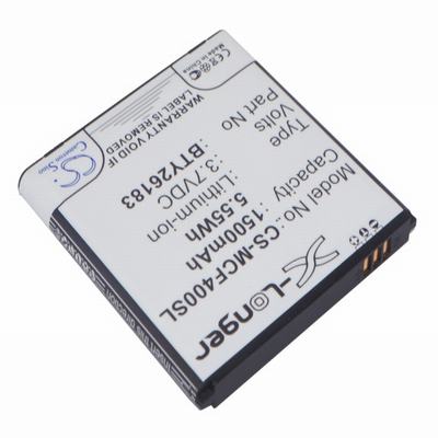 Mobistel Cynus F4 Mobile Phone Battery 3.7V 1500mAh Li-ion MCF400SL