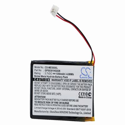 SkyGolf SG1 GPS Battery 3.7V 1350mAh Li-Polymer ME500XL