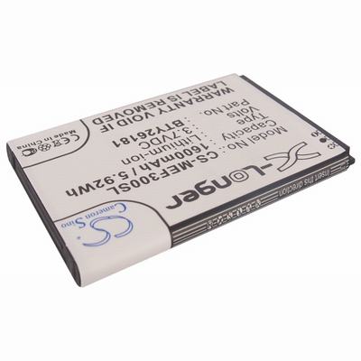Mobistel Cynus F3 CD MP3 MP4 Media Player Battery 3.7V 1600mAh Li-Ion MEF300SL