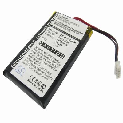 Typhoon MyGuide 3100 GPS Battery 3.7V 1100mAh Li-Polymer MG3100SL