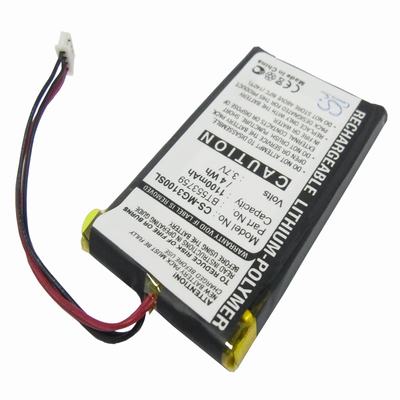Typhoon MyGuide 3100 GPS Battery 3.7V 1100mAh Li-Polymer MG3100SL