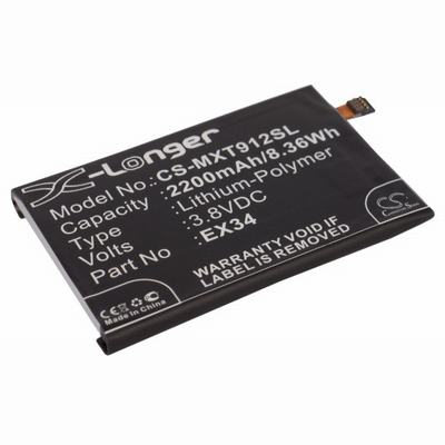 Motorola Ghost Mobile Phone Battery 3.8V 2200mAh Li-Polymer MXT912SL