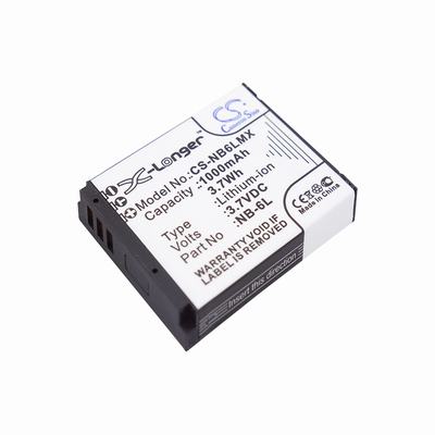 Canon Digital IXUS 200 IS Digital Camera Video Battery 3.7V 1000mAh Li-Ion NB6LMX