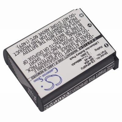 Fujitsu FinePix Z250fd Digital Camera Video Battery 3.7V 660mAh Li-Ion NP45FU