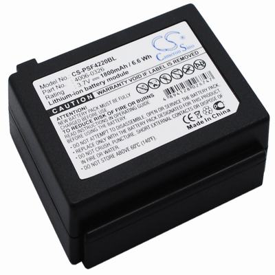 PSC Falcon 4220 Barcode Data Terminal Battery 3.7V 1800mAh Li-Ion PSF4220BL