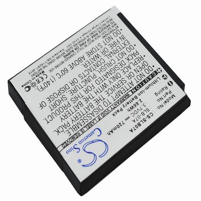 Samsung TL205 Digital Camera Video Battery 3.7V 720mAh Li-Ion SLB07A