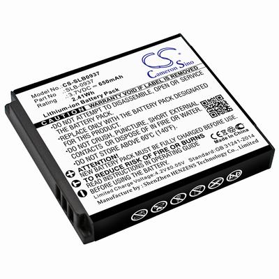 Samsung CL5 Digital Camera Video Battery 3.7V 650mAh Li-Ion SLB0937