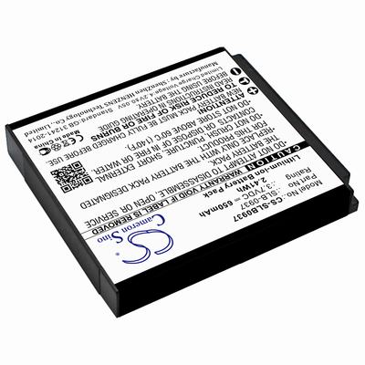 Samsung CL5 Digital Camera Video Battery 3.7V 650mAh Li-Ion SLB0937