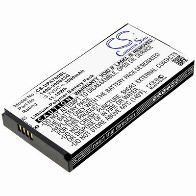 Unitech PA700 Barcode Data Terminal Battery 3.7V 3000mAh Li-Ion UPA700BL