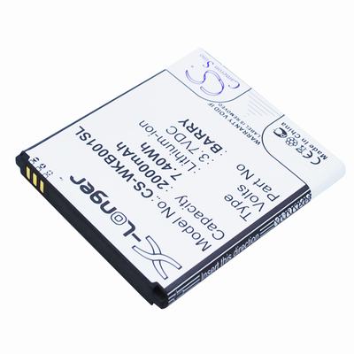 Wiko Barry Mobile Phone Battery 3.7V 2000mAh Li-ion WKB001SL