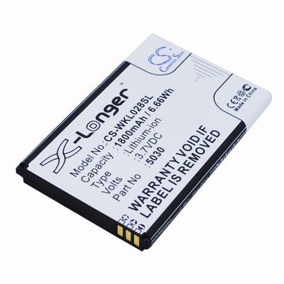 Wiko LENNY 2 Mobile Phone Battery 3.7V 1800mAh Li-ion WKL028SL