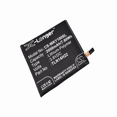 Wiko Highway Mobile Phone Battery 3.8V 2000mAh Li-Polymer WKY100SL