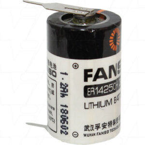 Fanso ER14250H/2PT 1/2AA Lithium Thionyl Chloride Battery
