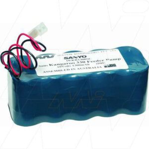 Sherwood Kangaroo 330 Medical Battery 12V 1300mAh NICd MB808
