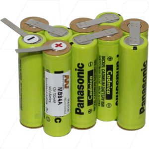 Allersearch Microneb Nebuliser Medical Battery 12V 700mAh NICd MB84A