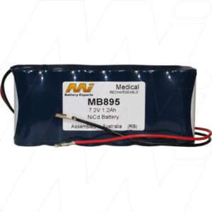 Terumo 523 Medical Battery 7.2V 1200mAh NICd MB895
