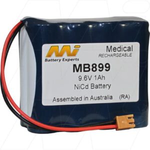 Terumo TE311 Medical Battery 9.6V 1000mAh NICd MB899