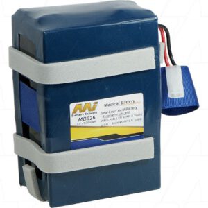 6V Welch Allyn 420 Spot Monitor MB926 Battery