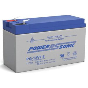 Power Sonic PG-12V7.5 FR Sealed Lead Acid Rechargeable Battery
