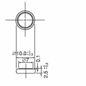Panasonic CR1025/BN 3V Lithium Button Battery