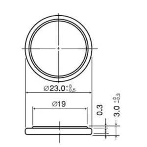 Panasonic CR2330/BN Lithium Button Battery