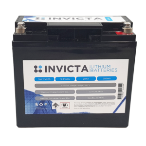 Invicta SNL12V20S Lithium Iron Phosphate 12.8V 20Ah Rechargeable Battery