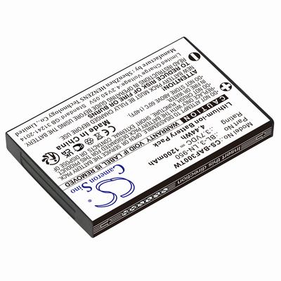 INTEK KT-950EE Two-Way Radio Battery 3.7V 1200mAh Li-ion BAF300TW