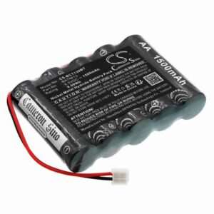 DAITEM Panel Pre 2007 Alarm System Battery 6.0V 1500mAh Ni-MH BCT130BT