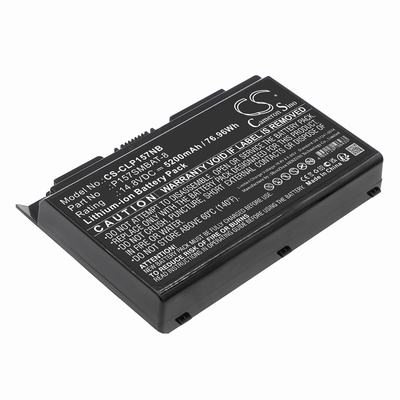 Sager NP8258 Laptop Battery 14.8V 5200mAh Li-ion CLP157NB