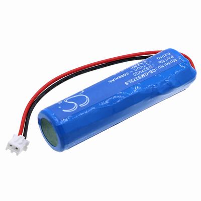 Gama Sonic GS37V20FLT Solar Battery 3.7V 2600mAh Li-ion GMS372LS