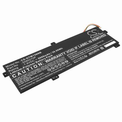 Gateway GWTN156-11BK Battery 7.6V 5000mAh Li-Pl GTW156NB