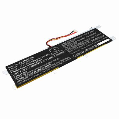 Maibenben MaiBook S431 Battery 7.6V 4800mAh Li-Pl MBS431NB