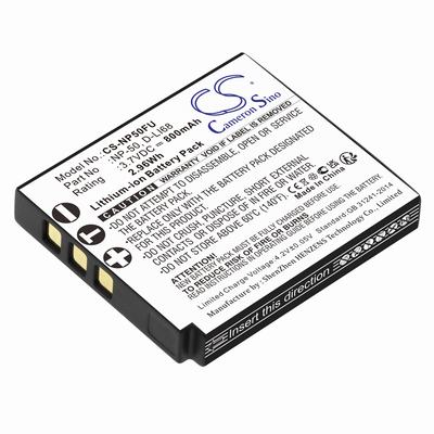 PENTAX OptioS12 Camera Battery 3.7V 800mAh Li-ion NP50FU